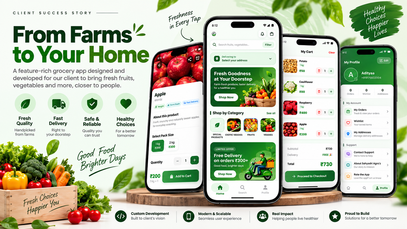 Sahyadri Agro'z Mobile App